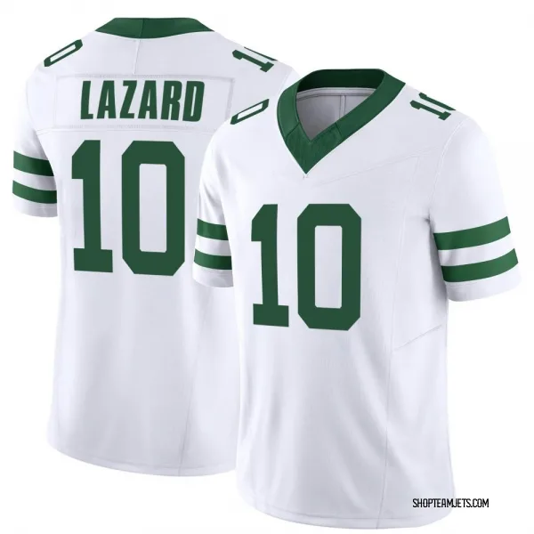 Men's Allen Lazard New York Jets Game White Legacy Jersey