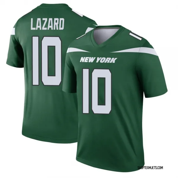 Men's Allen Lazard New York Jets Legend Green Gotham Player Jersey