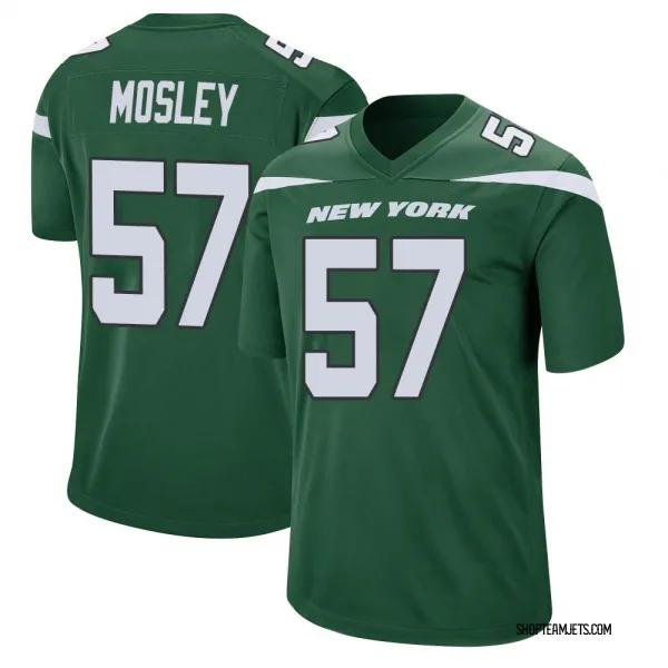 Men's C.J. Mosley New York Jets Game Green...