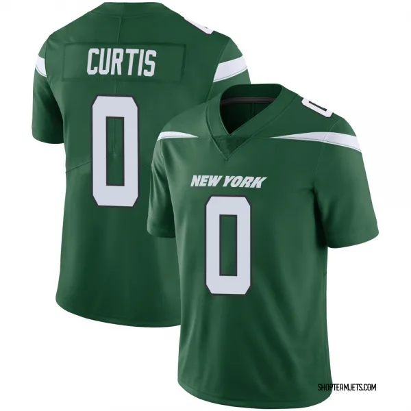 Men's Chase Curtis New York Jets Limited Green Gotham Vapor Jersey