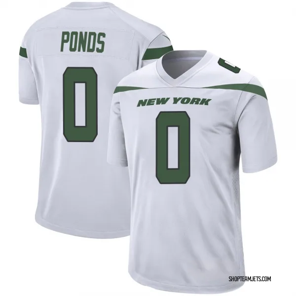 Men's D'Angelo Ponds New York Jets Game White Spotlight Jersey