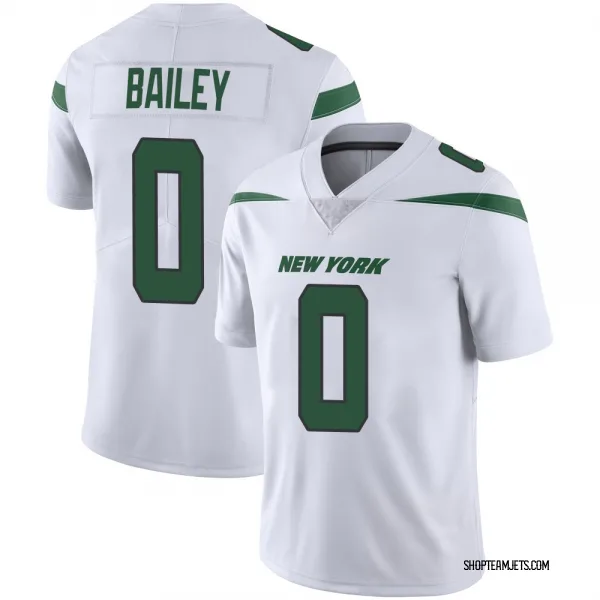 Men's David Bailey New York Jets Limited White Spotlight Vapor Jersey