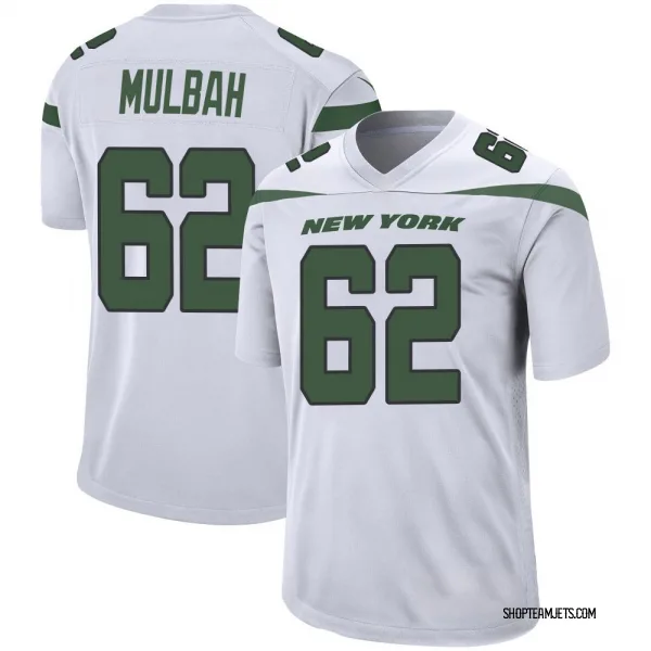Men's Fatorma Mulbah New York Jets Game White Spotlight Jersey