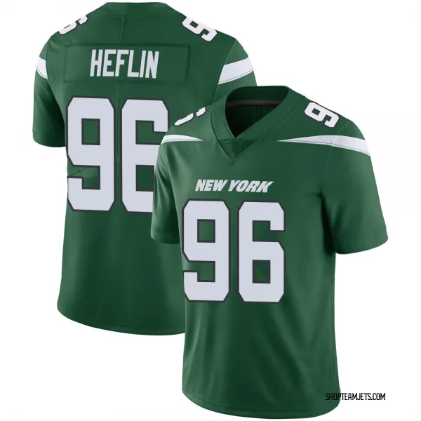 Men's Jack Heflin New York Jets Limited Green Gotham Vapor Jersey