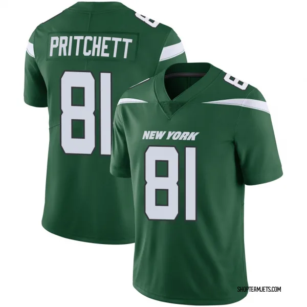 Men's Jamaal Pritchett New York Jets Limited Green Gotham Vapor Jersey