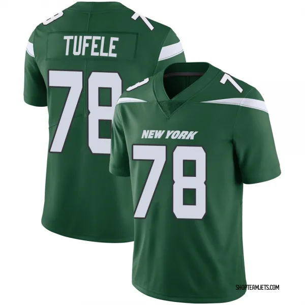 Men's Jay Tufele New York Jets Limited Green Gotham Vapor Jersey