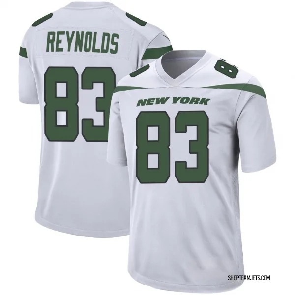 Men's Josh Reynolds New York Jets Game White Spotlight Jersey
