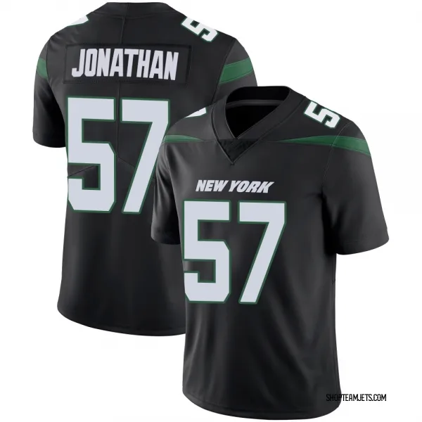 Men's Kingsley Jonathan New York Jets Limited Black Stealth Vapor Jersey