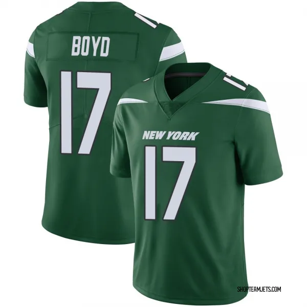 Men's Kris Boyd New York Jets Limited Green Gotham Vapor Jersey