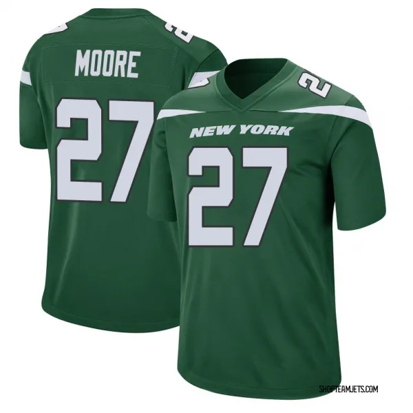 Men's Malachi Moore New York Jets Game Green Gotham Jersey