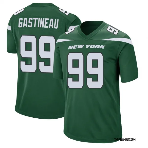 Men's Mark Gastineau New York Jets Game Green Gotham Jersey