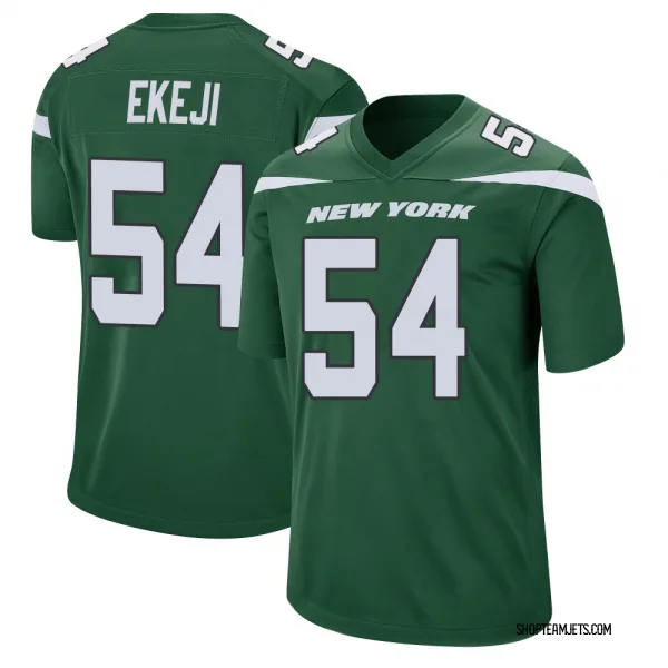 Men's Paschal Ekeji New York Jets Game Green Gotham Jersey