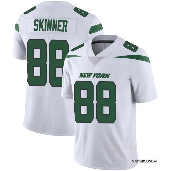 Men's Quentin Skinner New York Jets Limited White Spotlight Vapor Jersey