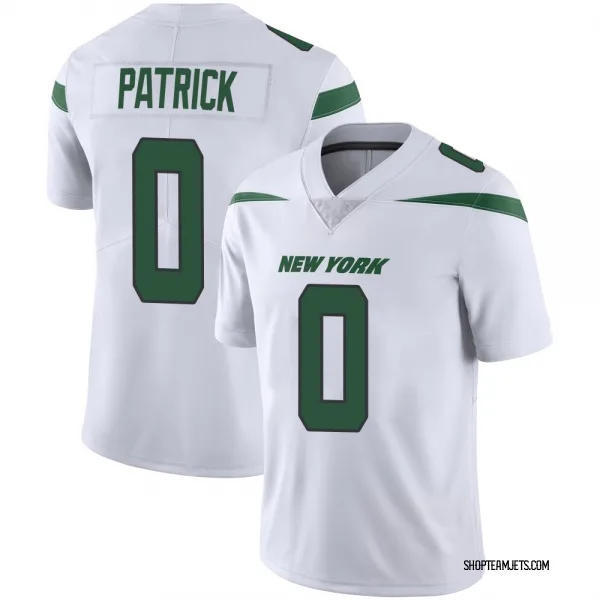 Men's Tim Patrick New York Jets Limited White Spotlight Vapor Jersey
