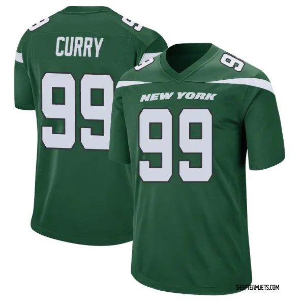 Men's Vinny Curry New York Jets Game Green Gotham Jersey