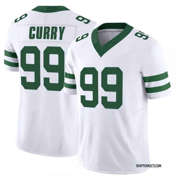 Men's Vinny Curry New York Jets Game White Legacy Jersey