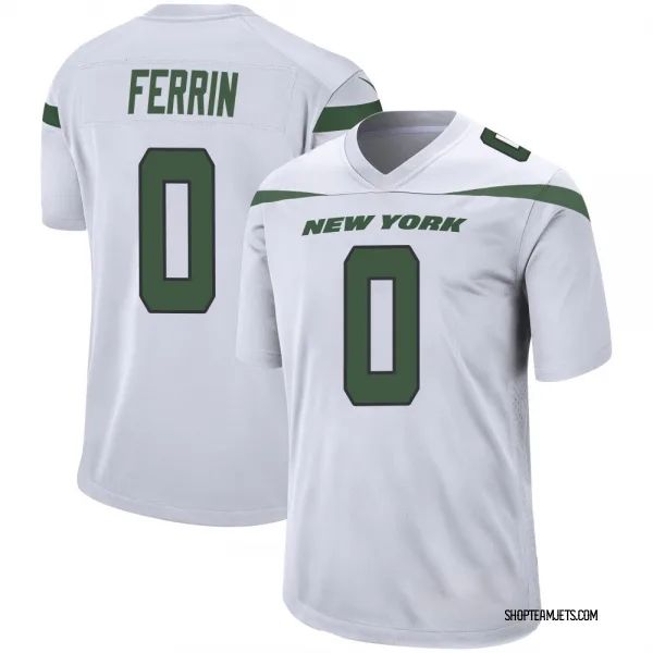 Men's Will Ferrin New York Jets Game White Spotlight Jersey