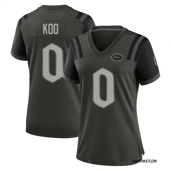 Women's Younghoe Koo New York Jets Game Green Gotham 2025 Rivalries Collection Jersey