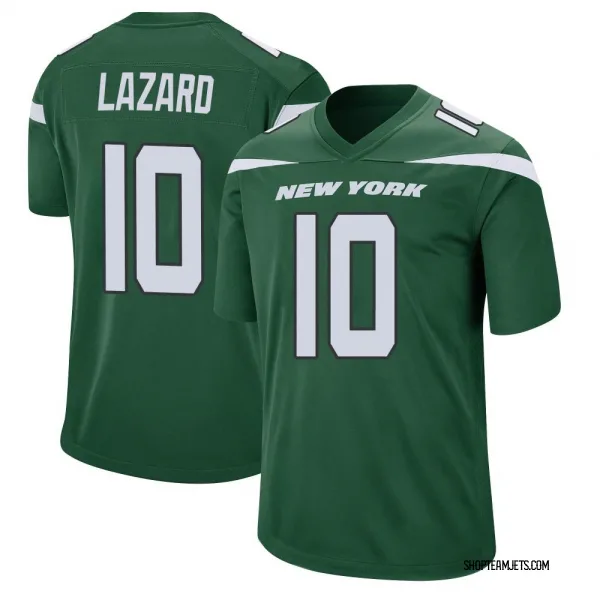 Youth Allen Lazard New York Jets Game Green Gotham Jersey