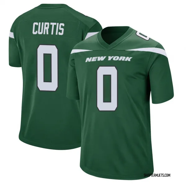 Youth Chase Curtis New York Jets Game Green Gotham Jersey