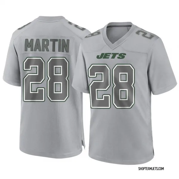 Youth Curtis Martin New York Jets Game Gray Atmosphere Fashion Jersey