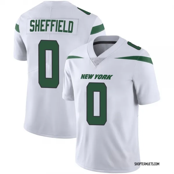 Youth DT Sheffield New York Jets Limited White Spotlight Vapor Jersey