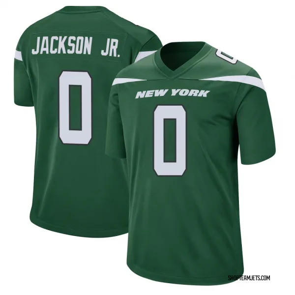 Youth Darrell Jackson Jr. New York Jets Game Green Gotham Jersey