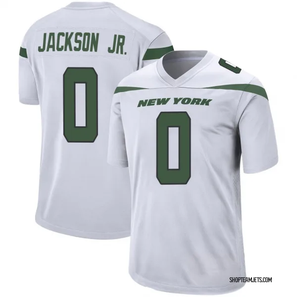 Youth Darrell Jackson Jr. New York Jets Game White Spotlight Jersey