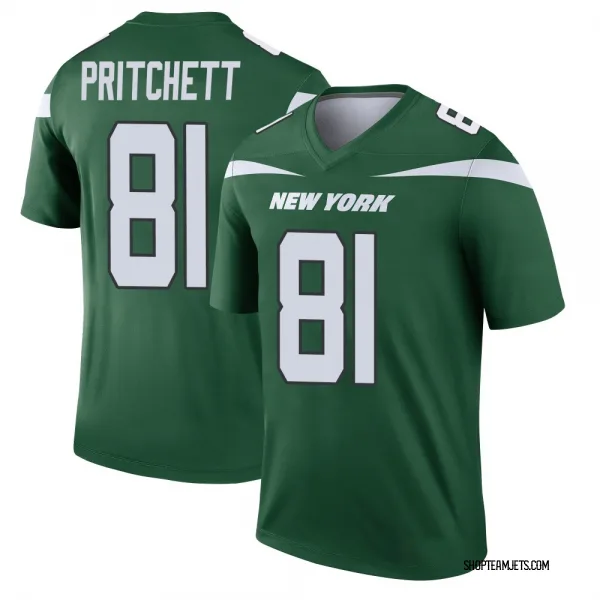 Youth Jamaal Pritchett New York Jets Legend Green Gotham Player Jersey