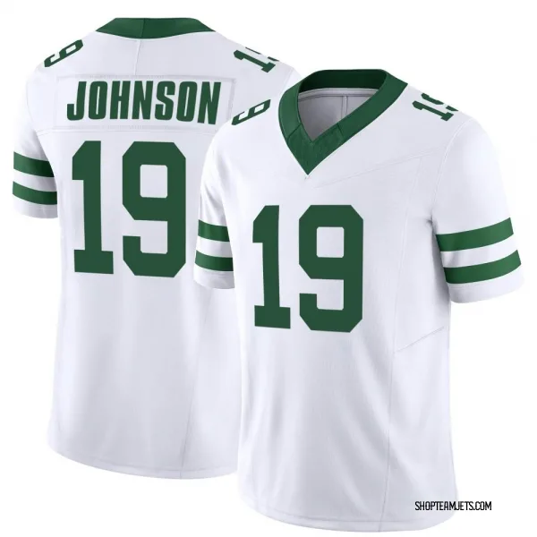 Youth Keyshawn Johnson New York Jets Game White Legacy Jersey