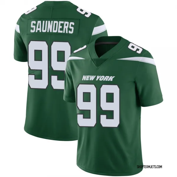 Youth Khalen Saunders New York Jets Limited Green Gotham Vapor Jersey