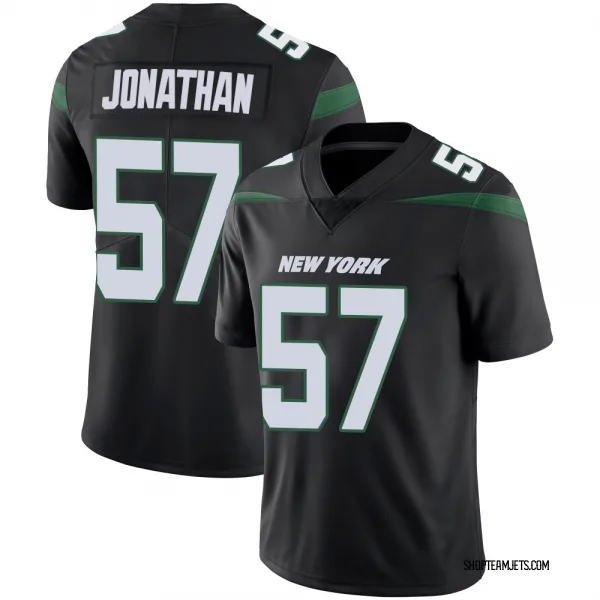 Youth Kingsley Jonathan New York Jets Limited Black Stealth Vapor Jersey
