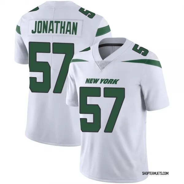 Youth Kingsley Jonathan New York Jets Limited White Spotlight Vapor Jersey