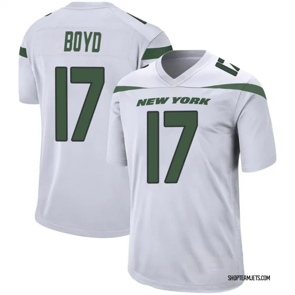 Youth Kris Boyd New York Jets Game White Spotlight Jersey