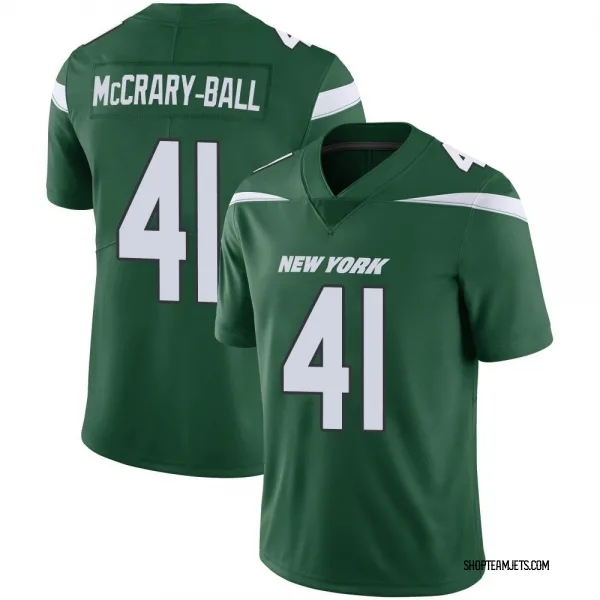 Youth Marcelino McCrary-Ball New York Jets Limited Green Gotham Vapor Jersey