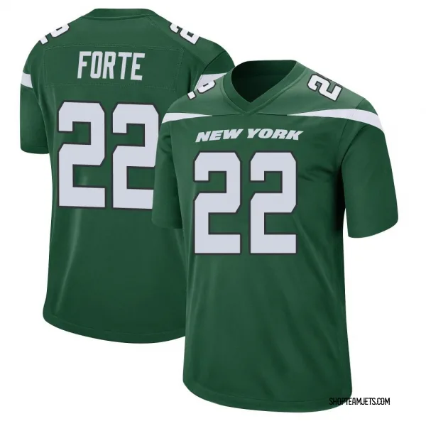 Youth Matt Forte New York Jets Game Green Gotham Jersey