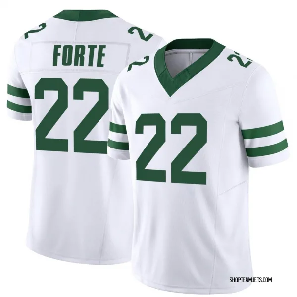 Youth Matt Forte New York Jets Game White Legacy Jersey