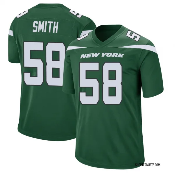 Youth Mazi Smith New York Jets Game Green Gotham Jersey