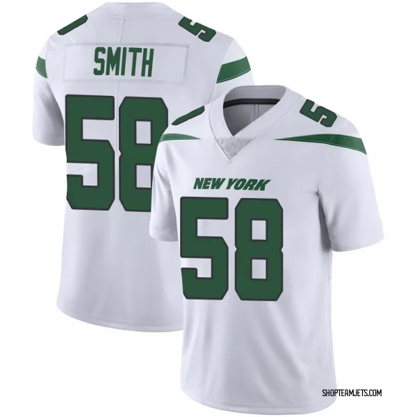 Youth Mazi Smith New York Jets Limited White Spotlight Vapor Jersey